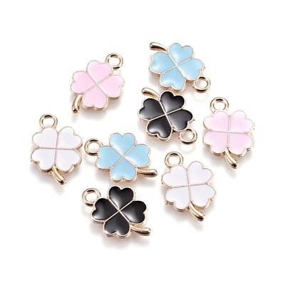 Alloy Enamel Pendants