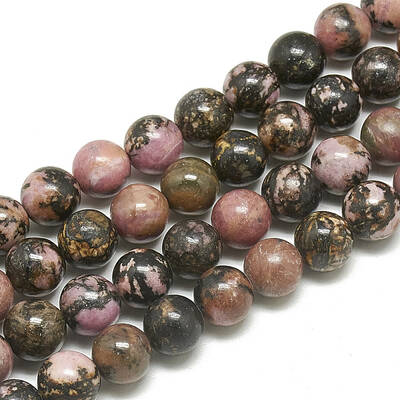 Natural Rhodonite Beads Strands