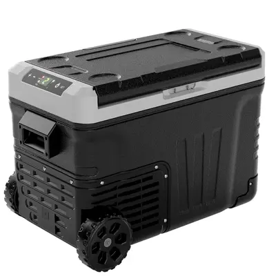 EUHOMY【2025】 12 Volt Refrigerator, 37/53Quart(35L/50L) Car Fridge Freezer 12V/24V DC 110-240V AC,Truck, Boat. 12V Portabl...