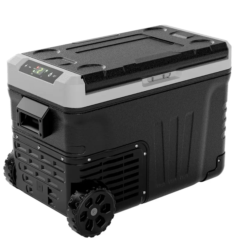 EUHOMY【2025】 12 Volt Refrigerator, 37/53Quart(35L/50L) Car Fridge Freezer 12V/24V DC 110-240V AC,Truck, Boat. 12V Portabl...