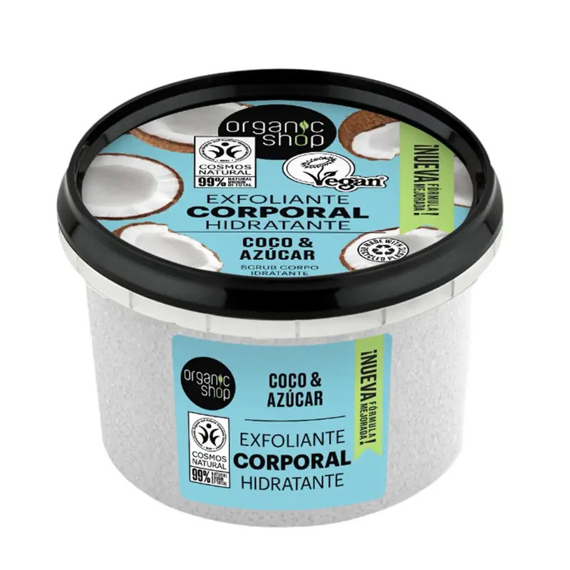 Organic Shop Scrub corpo idratante al cocco 250 ml