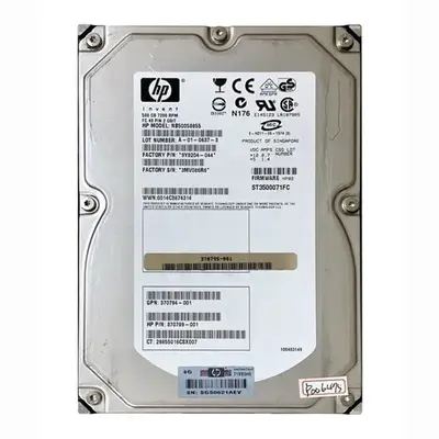370789-001 HP 500GB 2Gb/s Fibre Channel 7200 3.5-inch Hard Drive