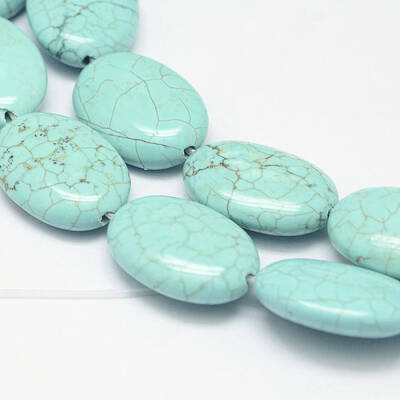 Natural Magnesite Bead Strands