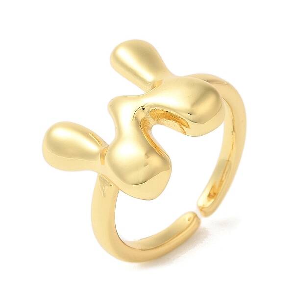 Brass Open Cuff Rings