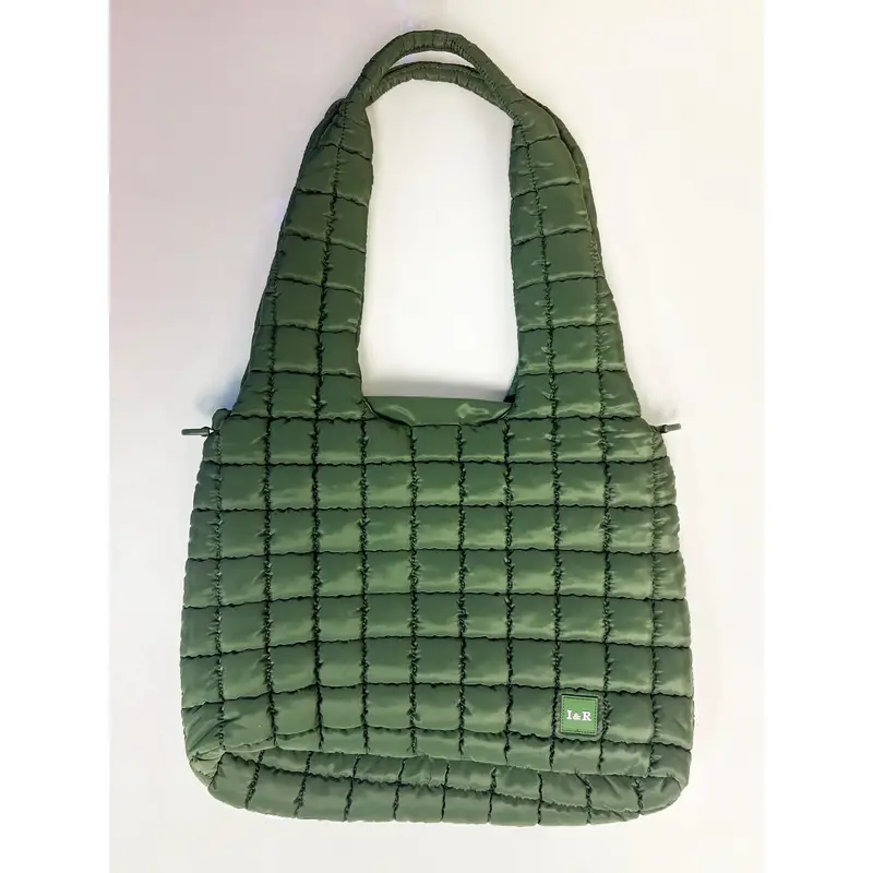 Iris Puff Hobo Bag - Crossbody & Shoulder Bag (#24237)  By Iris & Rainbow