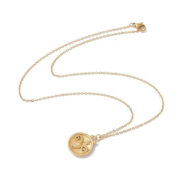 Ion Plating(IP) 304 Stainless Steel Pendant Necklace for Men Women