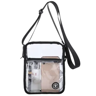 FARMARK Clear Bag Purse Stadium Approved Women's Transparent Crossbody Bags Small for Men and Women See Through Purses for Co...
