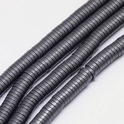 Non-magnetic Synthetic Hematite Beads Strands