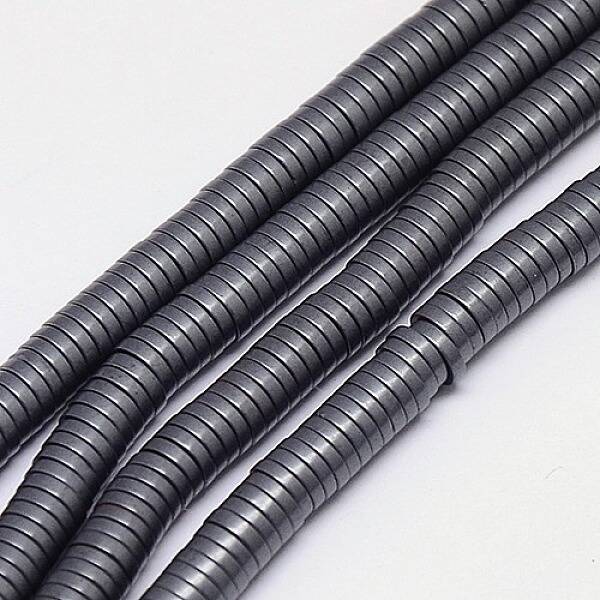 Non-magnetic Synthetic Hematite Beads Strands