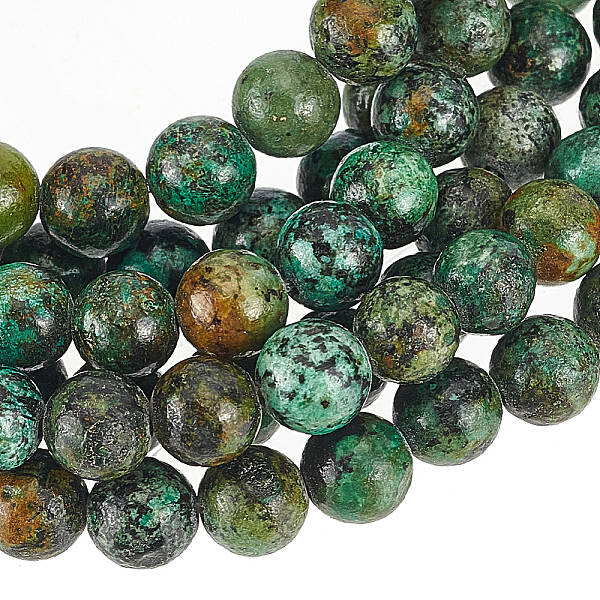 2 Strands Natural African Turquoise(Jasper) Beads Strands