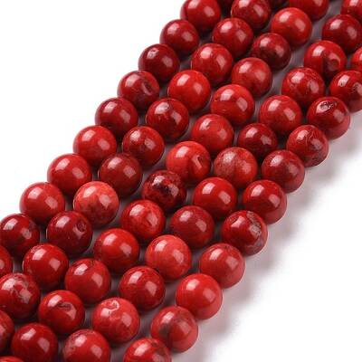 Natural Howlite Beads