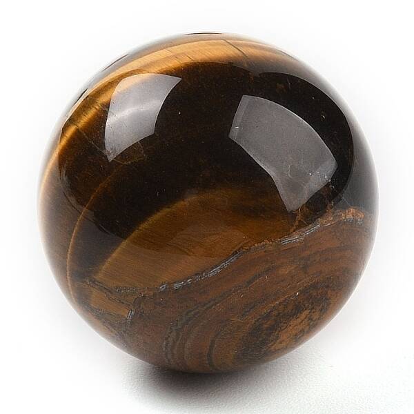 Natural Tiger Eye Sphere Beads