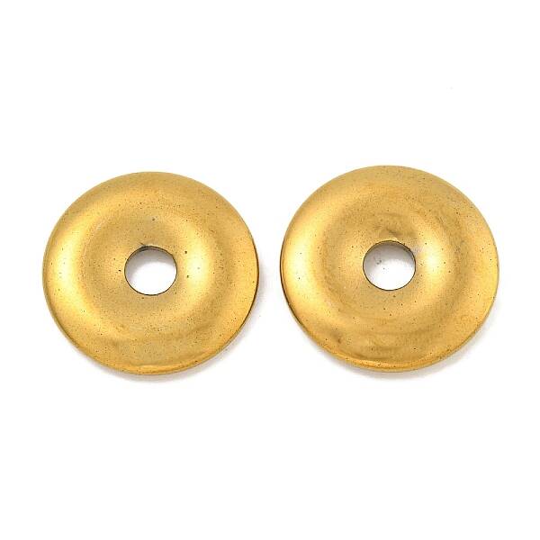 Electroplated Synthetic Non-Magnetic Hematite Pendants