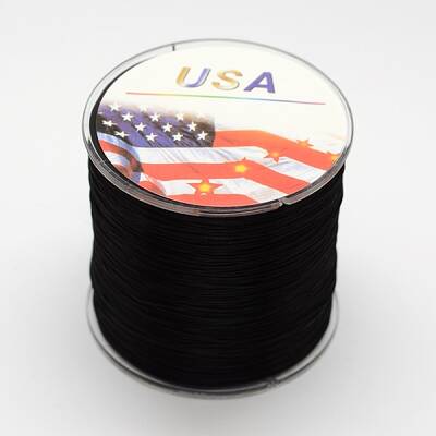 Flat Elastic Crystal String