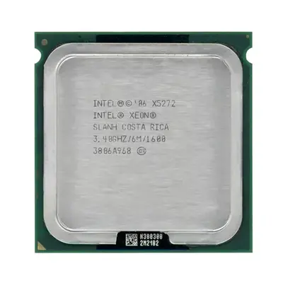 223-6120 Dell 3.4GHz 1600MHz FSB 6MB L2 Cache Socket LGA771 Intel Xeon X5272 Dual-Core Processor