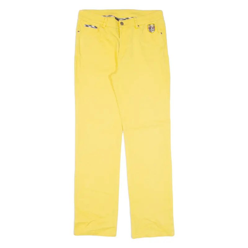 MSW Girls Trousers Yellow Regular Straight W29 L28