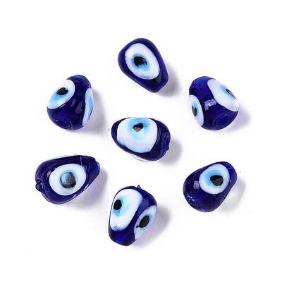 Handmade Evil Eye Lampwork Beads