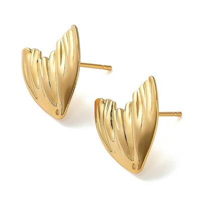 Brass Stud Earring Findings
