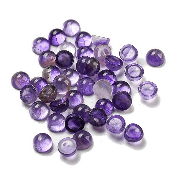 Natural Amethyst Cabochons