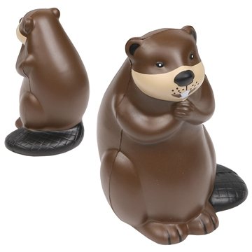 100 Promotional Beaver - Stress Reliever - Polyurethane
