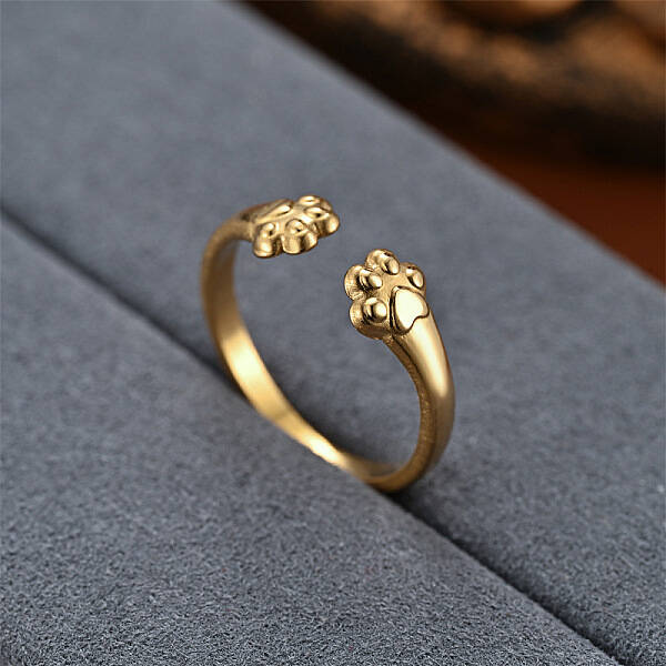 Fashionable 201 Stainless Steel Cuff Rings