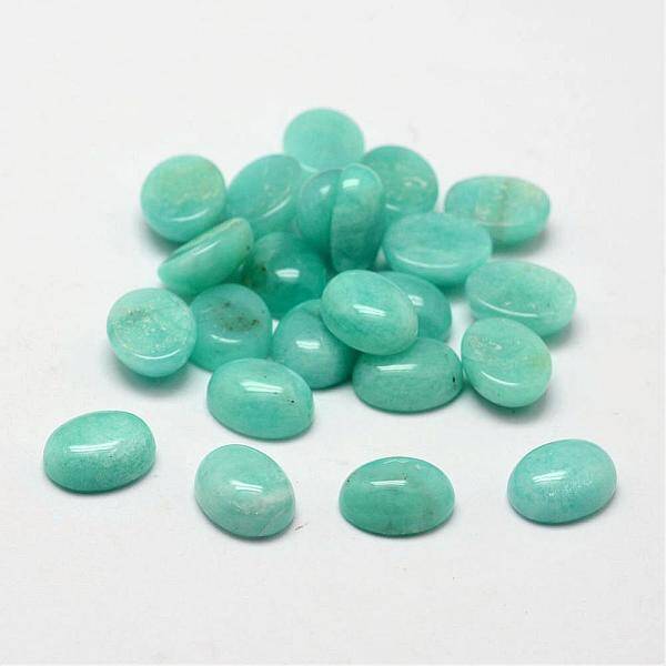 Oval Natural Amazonite Cabochons