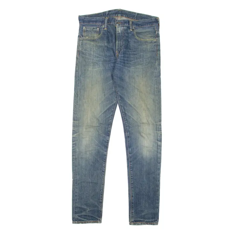 LEVI'S 520 Jeans Mens Blue Regular Tapered Stone Wash W30 L34
