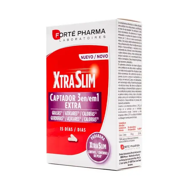 Forté Pharma Xtraslim Captador 3 in 1 60 capsule