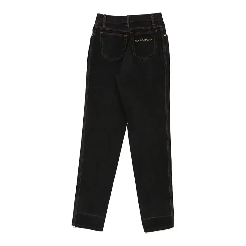 Roccobarocco Jeans - 26W UK 6 Black Cotton | Size: UK 6