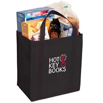 75 Promotional RPET Non-Woven Grocery Tote - 80GSM & Removable ...