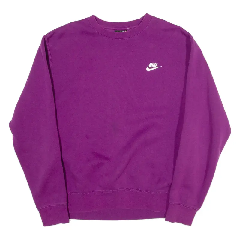 NIKE Womens Sweatshirt Pink M