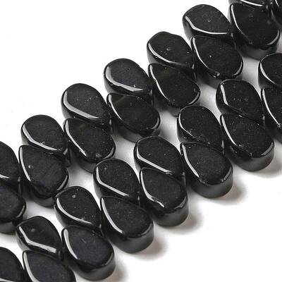 Natural Black Mahogany Obsidian Beads Strands
