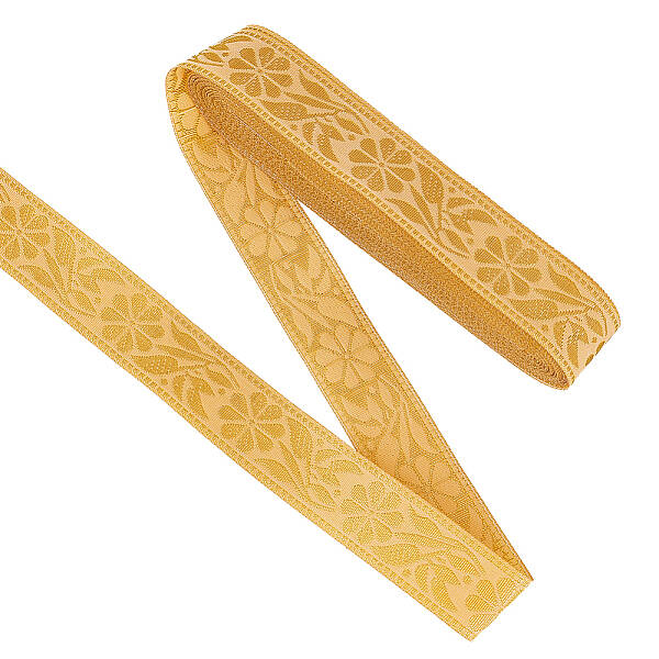 9-10 Yards Ethnic Style Polyester Filigree Ribbon