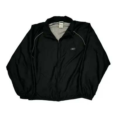 Reebok Tall Track Jacket - 2XL Black Polyester