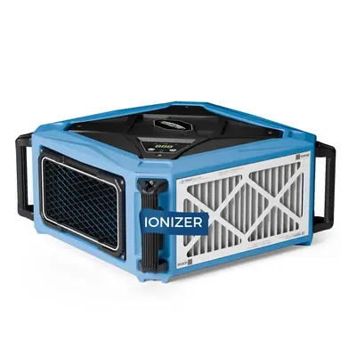 Alorair 270 deg Intake 1080CFM Air Filtration Systems Built-In Ionizer for Woodworking Shop | Purecare 1080IG