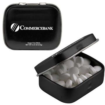 150 Custom Mini Hinged Mint Tin