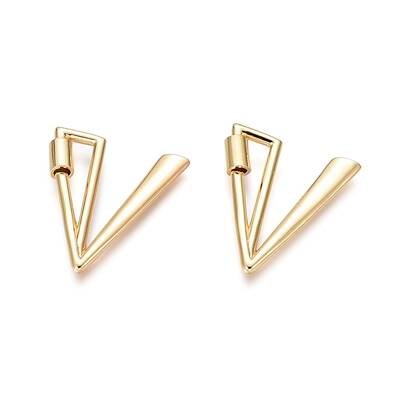 Brass Screw Carabiner Lock Charms