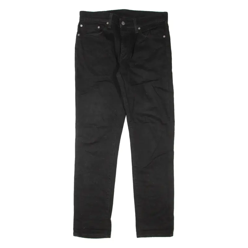 LEVI'S 511 BIG E Jeans Mens Black Slim Straight W32 L32