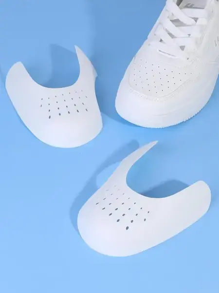 Comfort Arch Support Anti-wrinkle ShoeStretcher For Footwear & Walking Shoes, 2 PairsSimple Design Breathable Shoe Shields to...