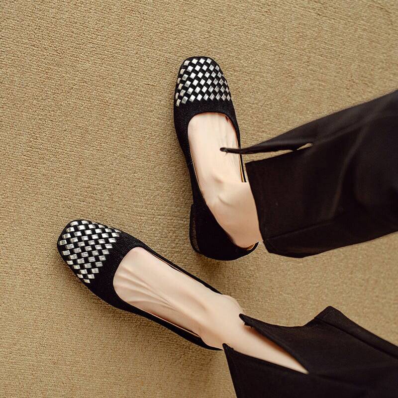 CHIKO Qadesh Round Toe Block Heels Pumps Shoes