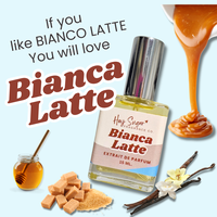 Bianca Latte Perfume- inspired by Bianco Latte- The Ultimate gourmand fragrance with notes of vanilla, caramel. cream, coumar...