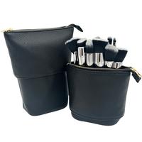 Standup Makeup Brush Holder, Convertible Travel Makeup Bag Brush Pouch For Easy Access, Cosmetic Case Organizer Portable Wate...