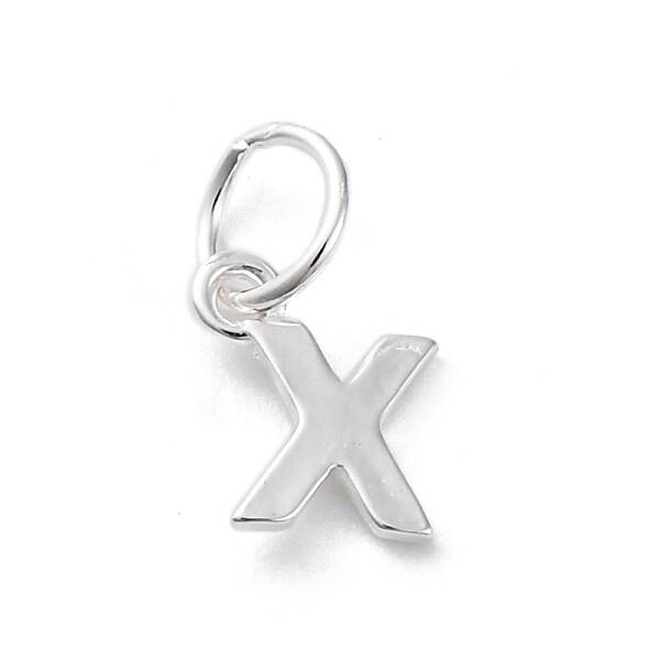 925 Sterling Silver Letter Charms