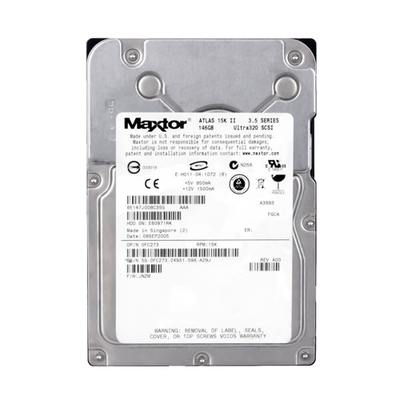 0FC273 Dell 146GB Ultra-320 SCSI 15000 3.5-inch 8MB Hard Drive