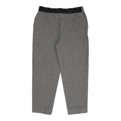 Ferre Trousers - 32W UK 14 Grey Cotton