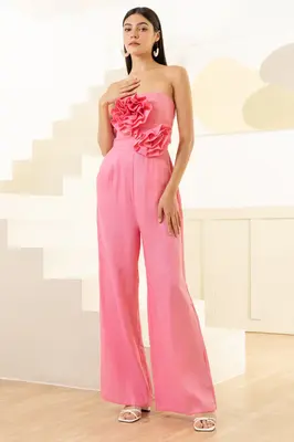 IBIZA LINEN JUMPSUIT