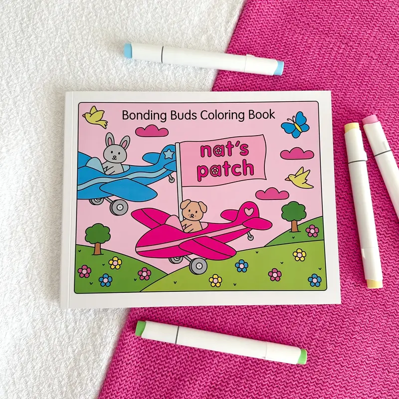 Nat's Patch - Bonding Buds Coloring Book