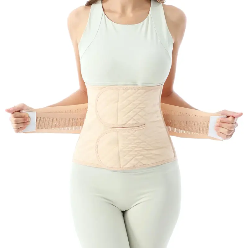 Stretchable Postpartum Belly Band, Adjustable Abdominal Post Surgery Compression Belt, Breathable Maternity Supplies