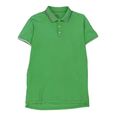 Colmar Polo Shirt - Small Green Cotton