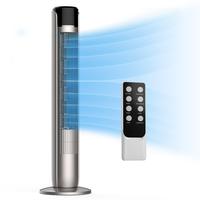 Tower Fan for Bedroom, 25ft/s Velocity 28dB Quiet Floor Fan, 90° Oscillating Fans for Indoors with 4 Speeds, 4 Modes, 8H Tim...